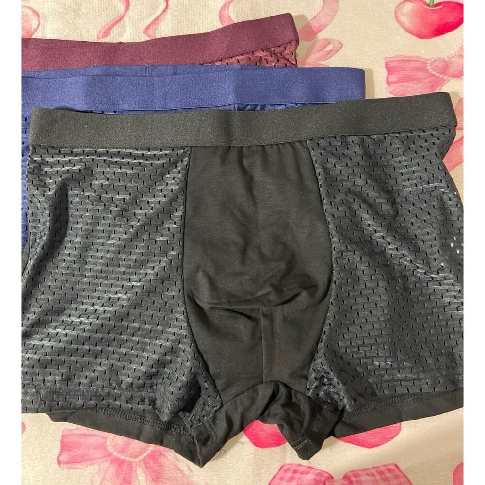BOXHERO 3 Pack Mesh Panel Boxer